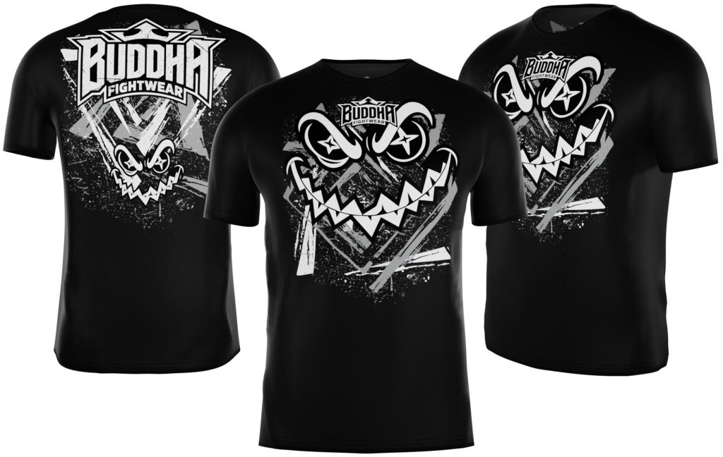 Camiseta Algodón Creepy Negra