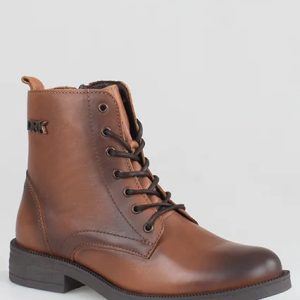 BOTIM CASUAL EM PELE