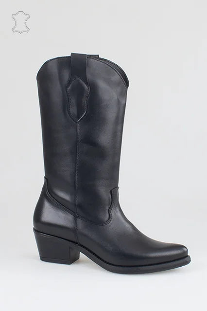 BOTA ESTILO TEXANA LISA