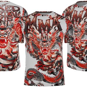 Camiseta Sublimacion Dragon MMA T990