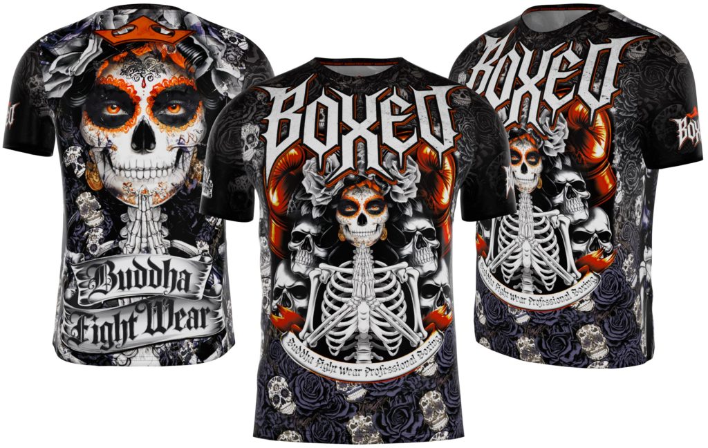 Camiseta Sublimacion Catrina Boxeo B600